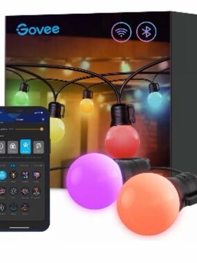 Govee Smart Multicolor Outdoor String Lights (Multicolor)